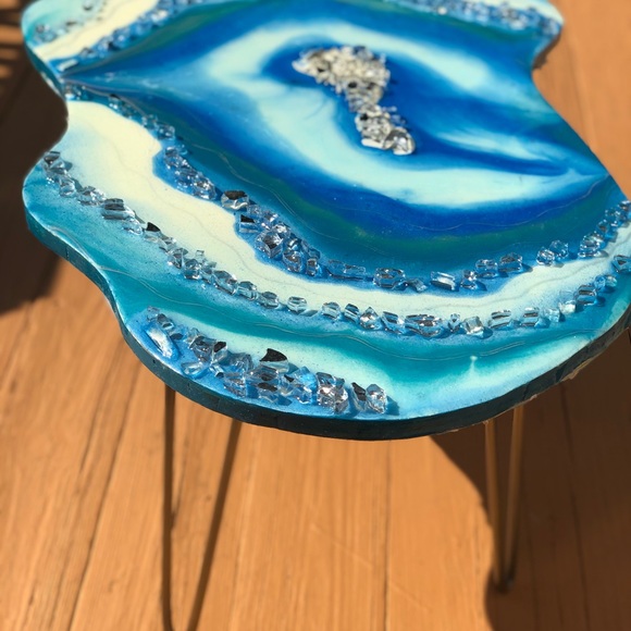 Custom Geode Coffee Table - Picture 3 of 4